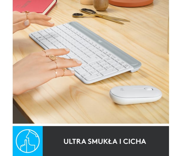 Logitech MK470 biały - 625245 - zdjęcie 8